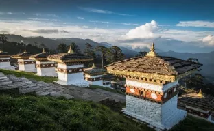 Buddhistisches Kloster in Bhutan