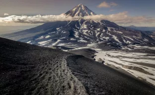 Vulkan in Kamtschatka