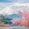 Vulkan Fuji und Sakura, Japan