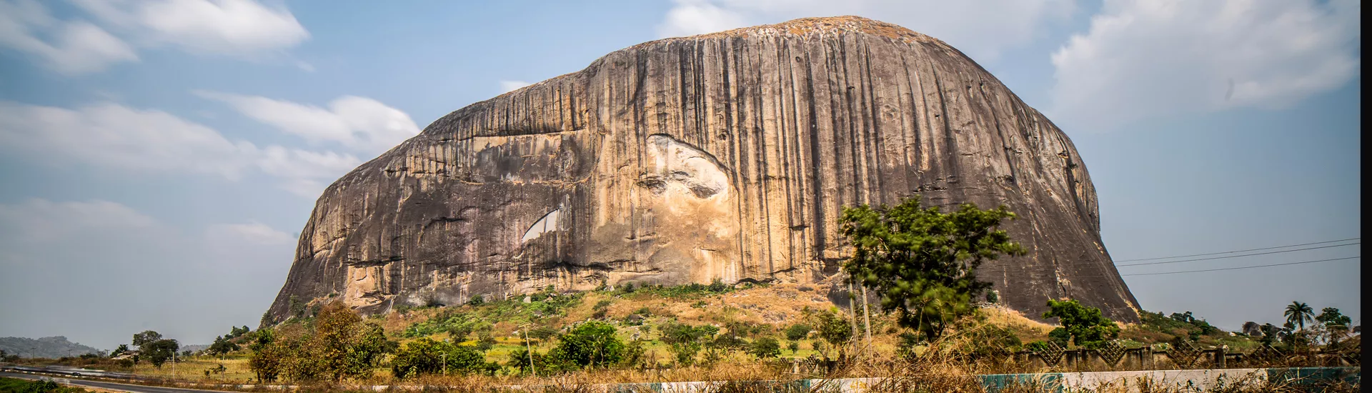 Zuma Rock in der Nähe von Abuja, Nigeria