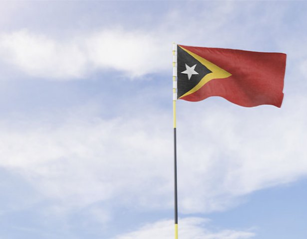 Osttimor-Flagge