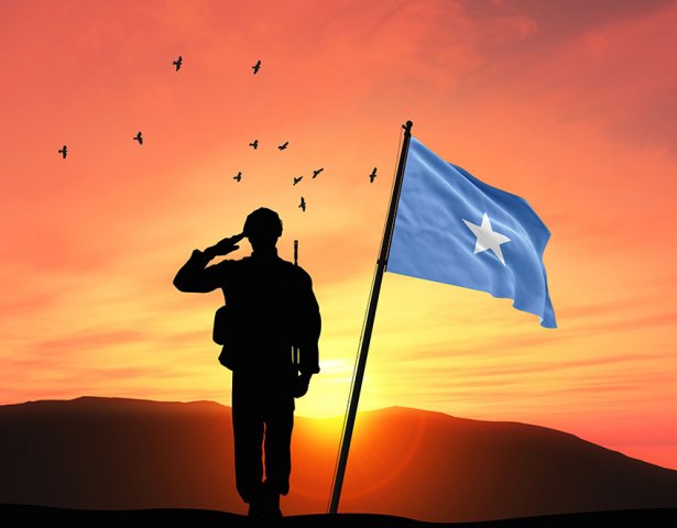  Somalischer Soldat