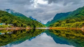 Panoramablick auf Bisnakandi