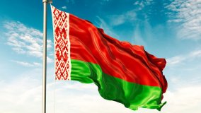 Belarussische Flagge