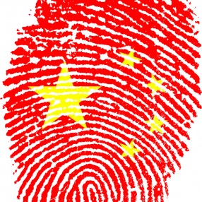 Fingerabdruck für China
