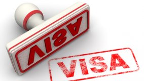 Visum Stempel für Ghana