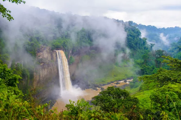 Wasserfall in Kamerun