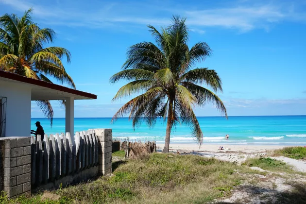 Strandidylle auf Kuba