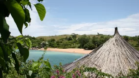 Idyllischer Strandblick in Malawi