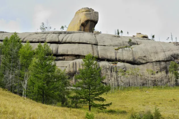 Steinformationen im Terelj Nationalpark