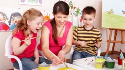 Humanitäre Arbeit mit Kindern in Russland 