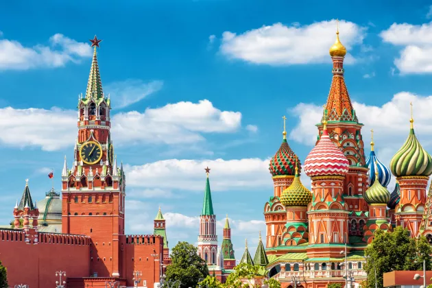 Der Rote Platz in Moskau