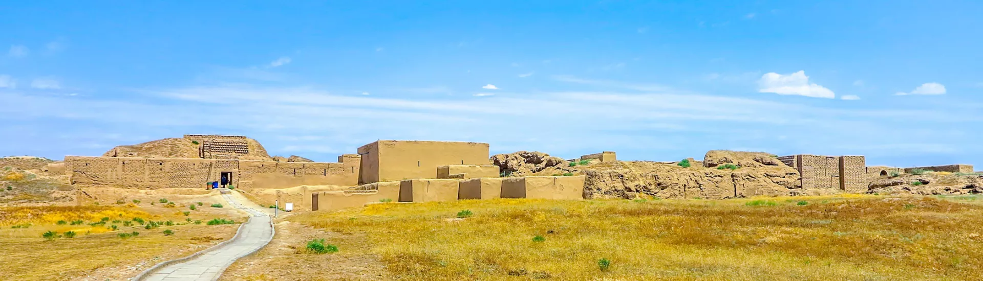 Die Ruinenstadt Nisa bei Aschgabat