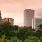 Skyline von Tirana, Albanien