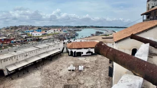 Stadtansicht von Bissau in Guinea-Bissau