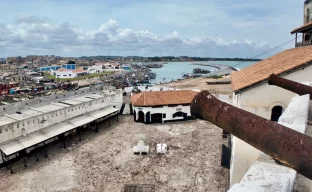 Stadtansicht von Bissau in Guinea-Bissau