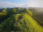 Der Vulkan Mayon auf den Philippinen mit erhöhter Aktivität