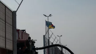 Grenzkontrolle und Reisedokumente an der Ukraine-Grenze