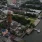 Luftaufnahme des Chao Phraya Flusses in Bangkok, Thailand