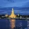 Wat Arun Tempel in Bangkok bei Nacht