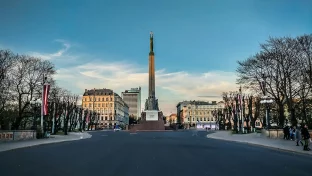 Das Freiheitsdenkmal, Riga, Lettland