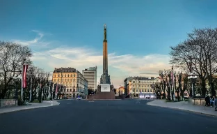 Das Freiheitsdenkmal, Riga, Lettland