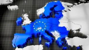 Karte der Europäischen Union