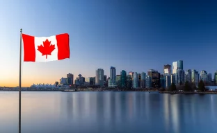 Die kanadische Nationalflagge