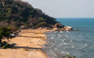 Bucht in Malawi