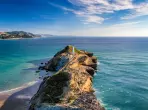 Castlepoint Lighthouse view, Neuseeland