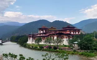 Dzong in Bhutan