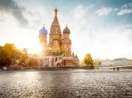 Basilius-Kathedrale auf dem Roten Platz in Moskau, Russland