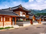 Eunpyeong Hanok Dorf in Seoul, Südkorea