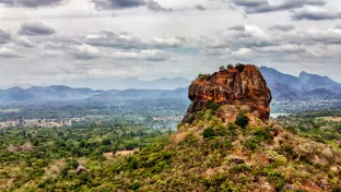 Berg in Sri Lanka