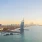 Aerial view of Burj Al Arab Jumeirah Island